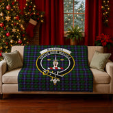 Russell Modern Tartan Crest Quilt